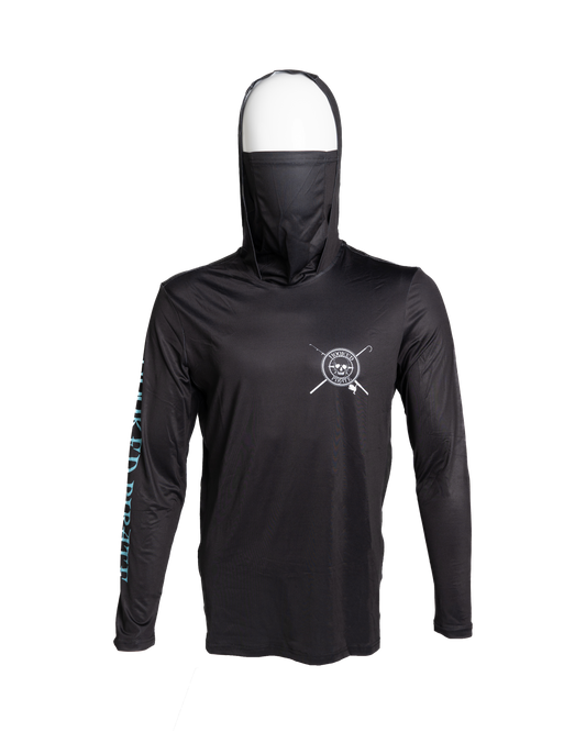 Wahoo Fury Fishing Hoodie with UPF Protection – Perfect for the Bold Pirate at Sea