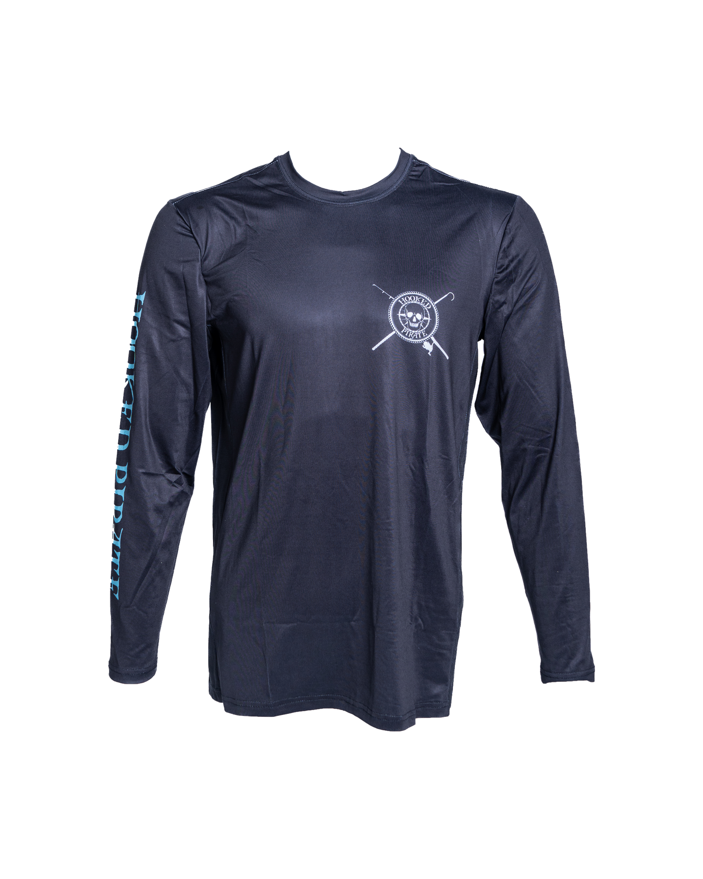 Men's Black Long Sleeve UPF Shirt - UV Protection & Comfort for Outdoor Activities