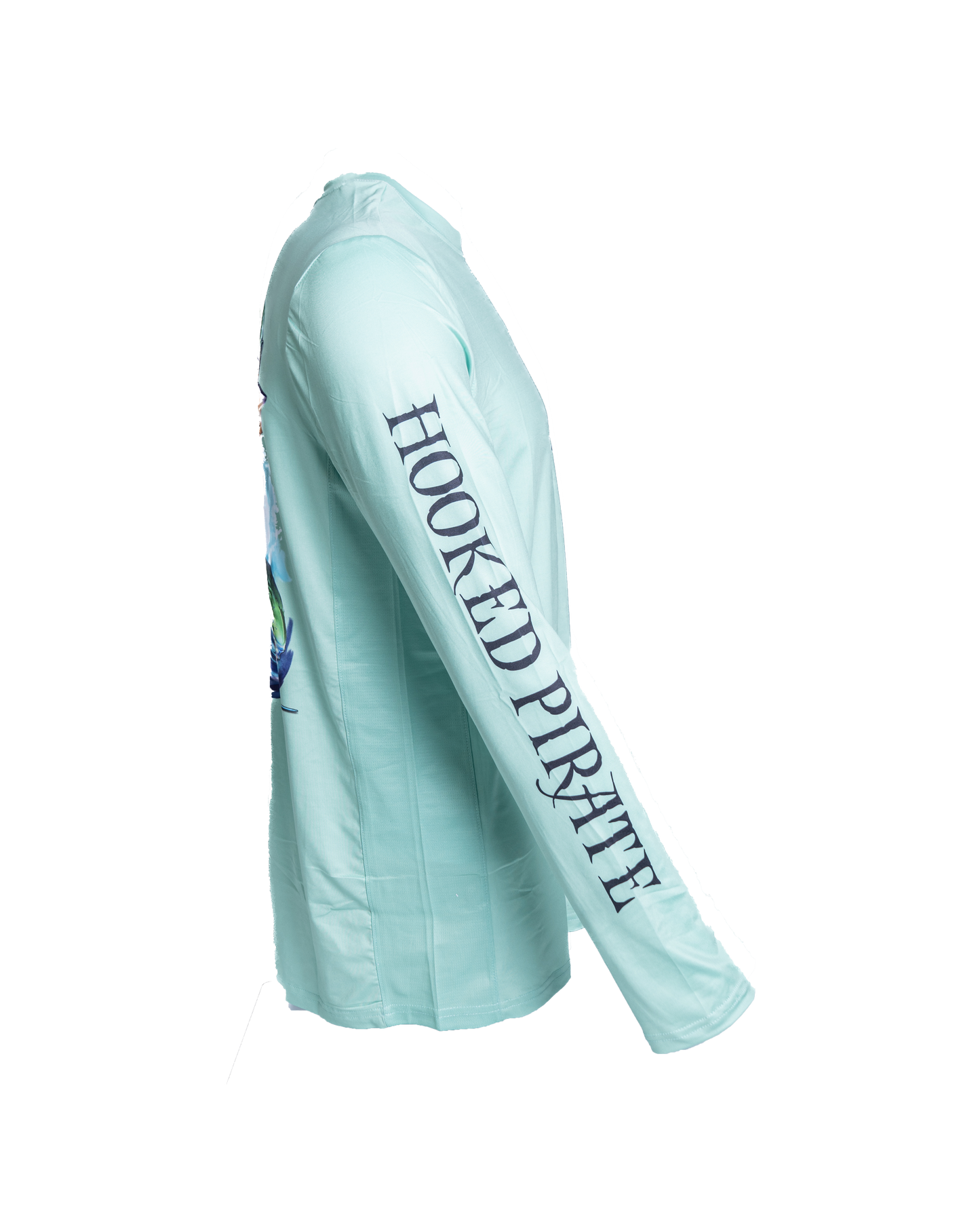 Men's Mint Long Sleeve UPF Shirt - UV Protection & Comfort for Outdoor Activities
