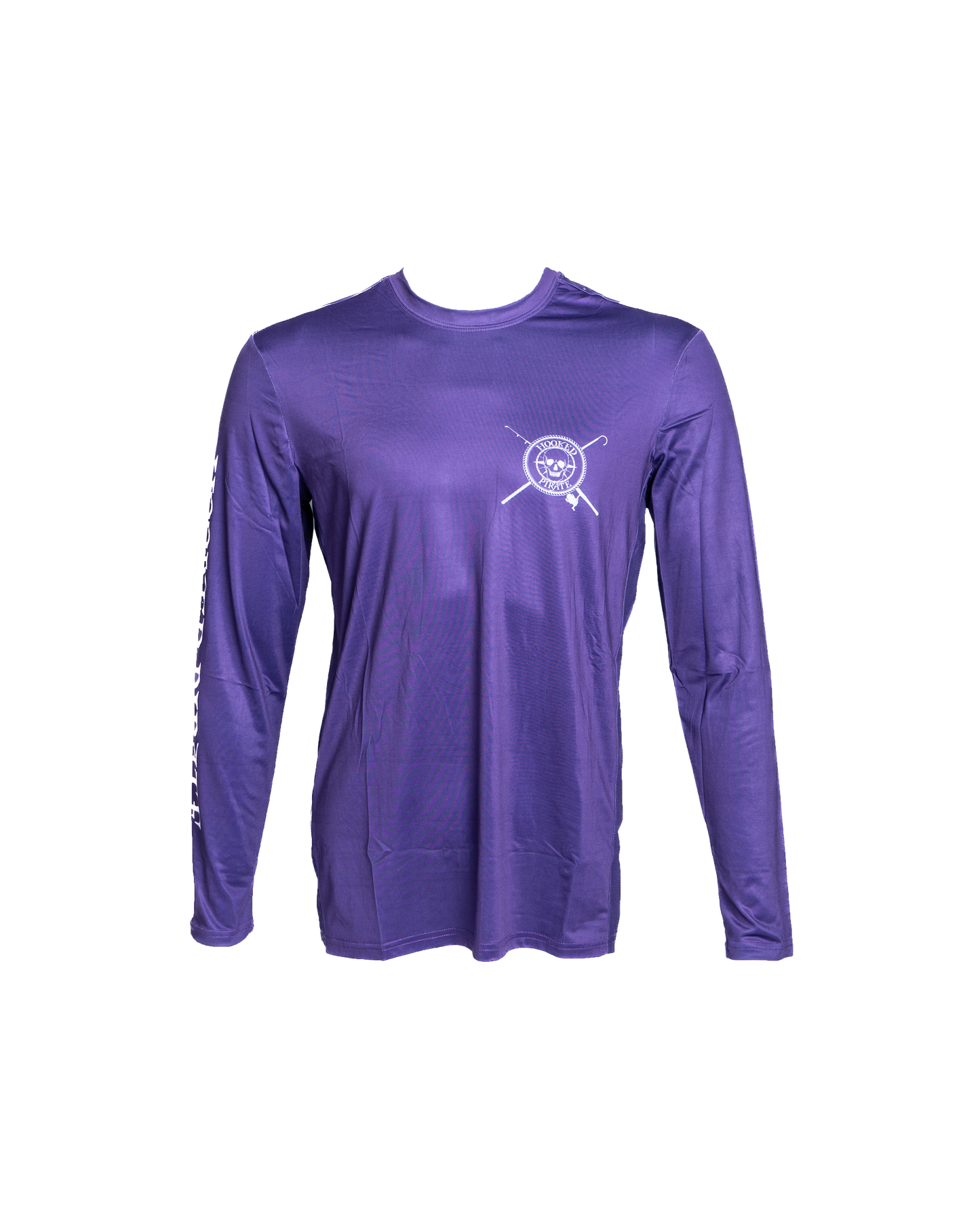 Men's Purple Long Sleeve UPF Shirt - UV Protection & Comfort for Outdoor Activities