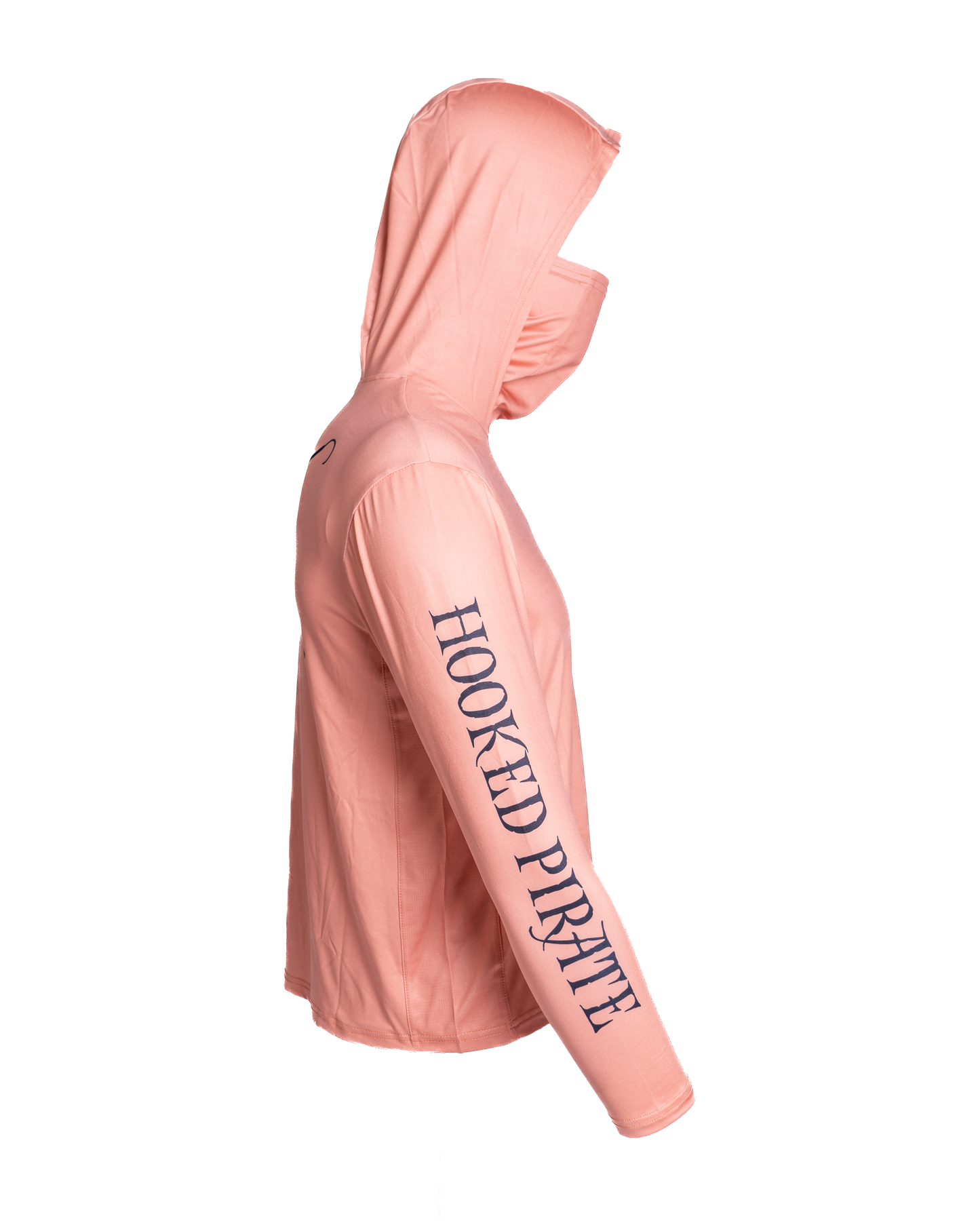 Youth Orange Long Sleeve UPF Hoodie - UV Protection & Comfort for Outdoor Activities