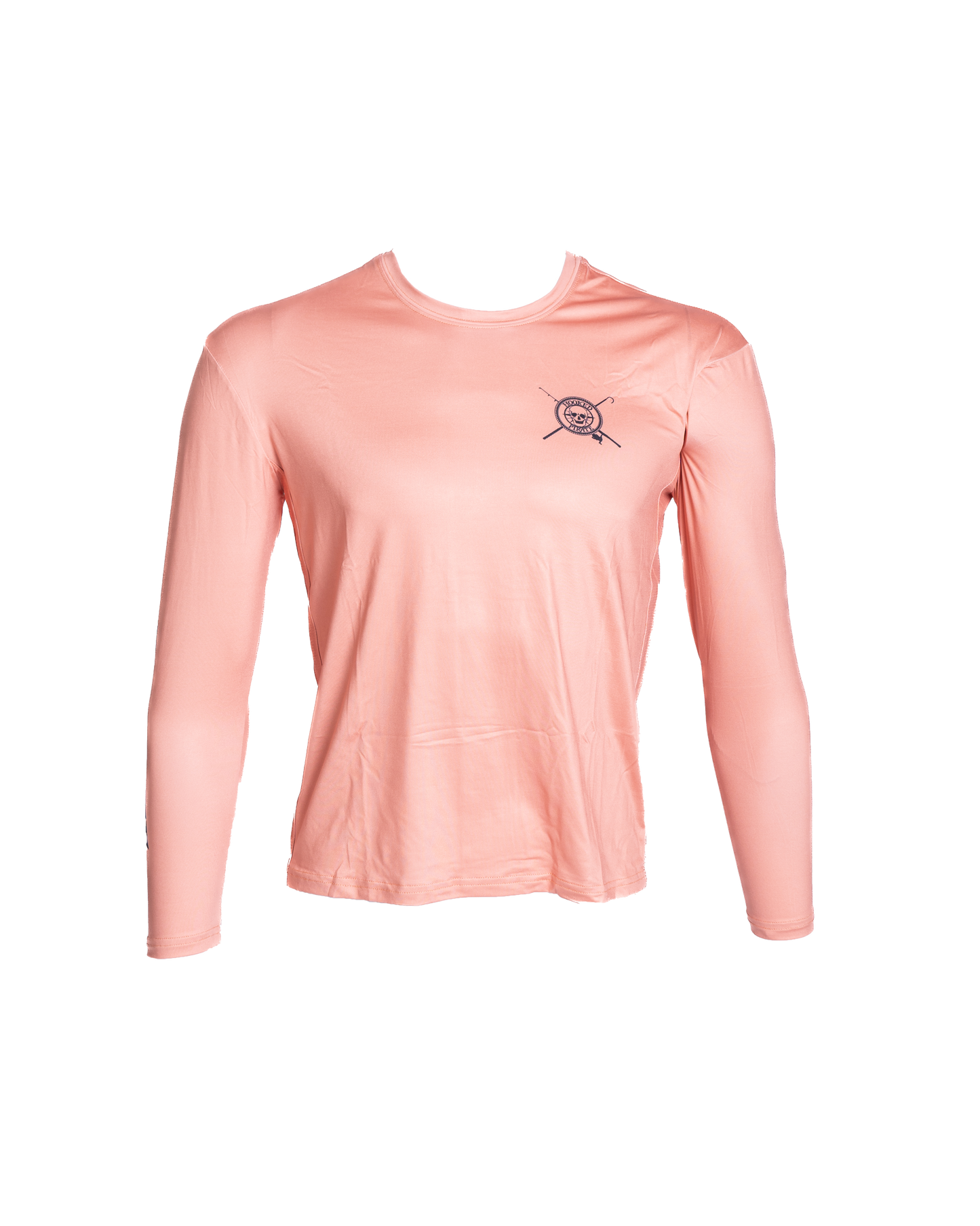 Youth Orange Long Sleeve UPF Shirt - UV Protection & Comfort for Outdoor Activities