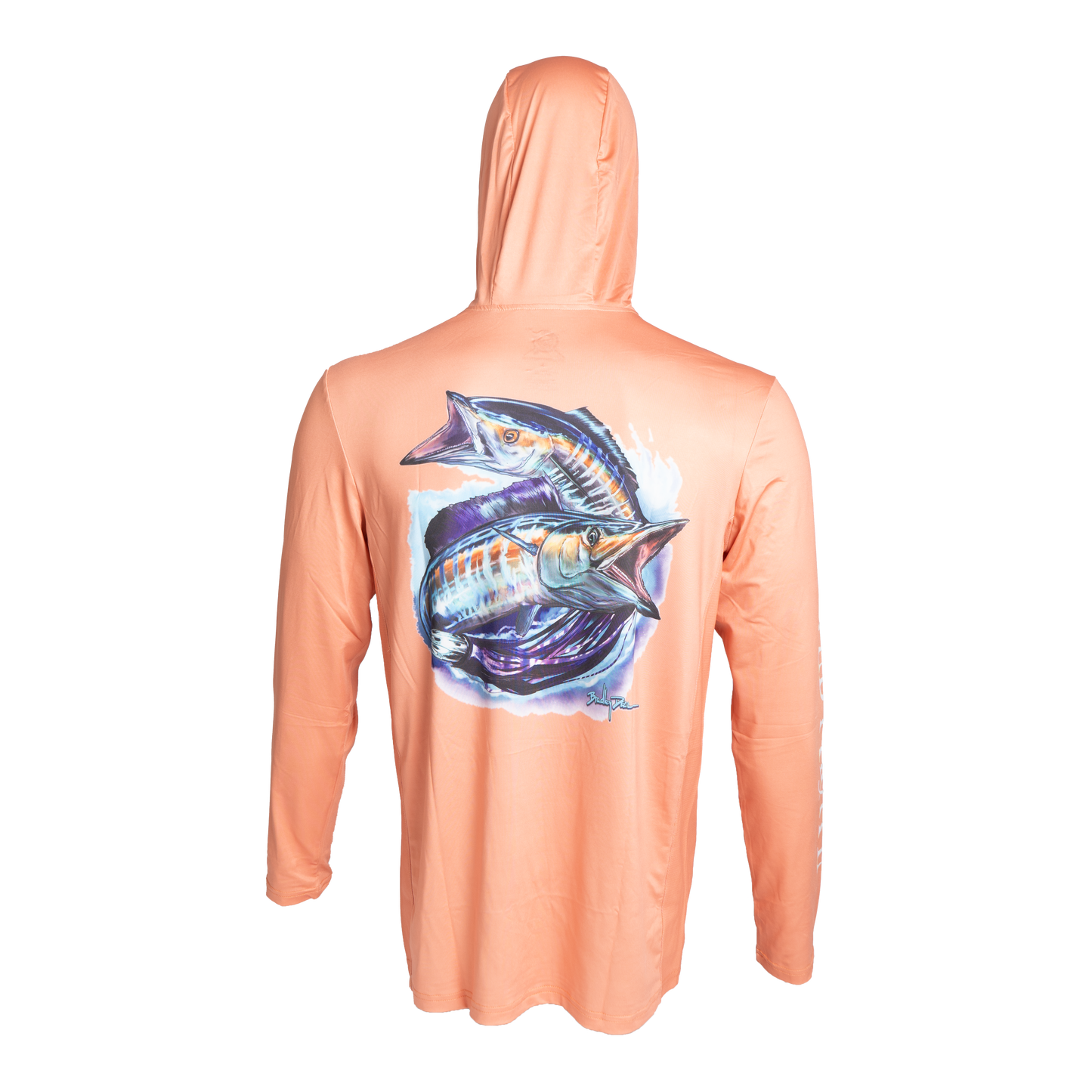 Orange Long Sleeve Hoodie