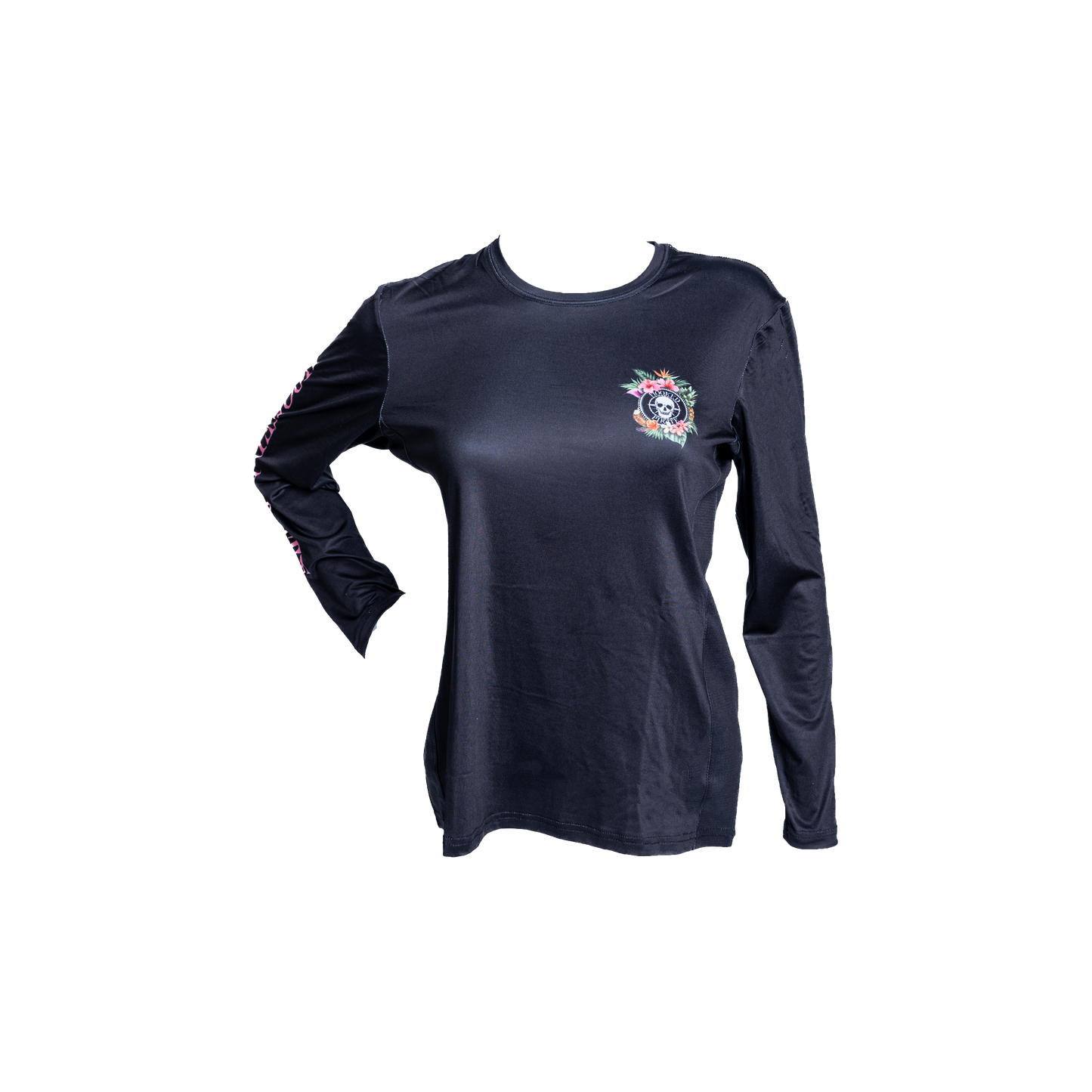 Women's Hawaiian Long Sleeve UPF Shirt - UV Protection & Comfort for Outdoor Activities