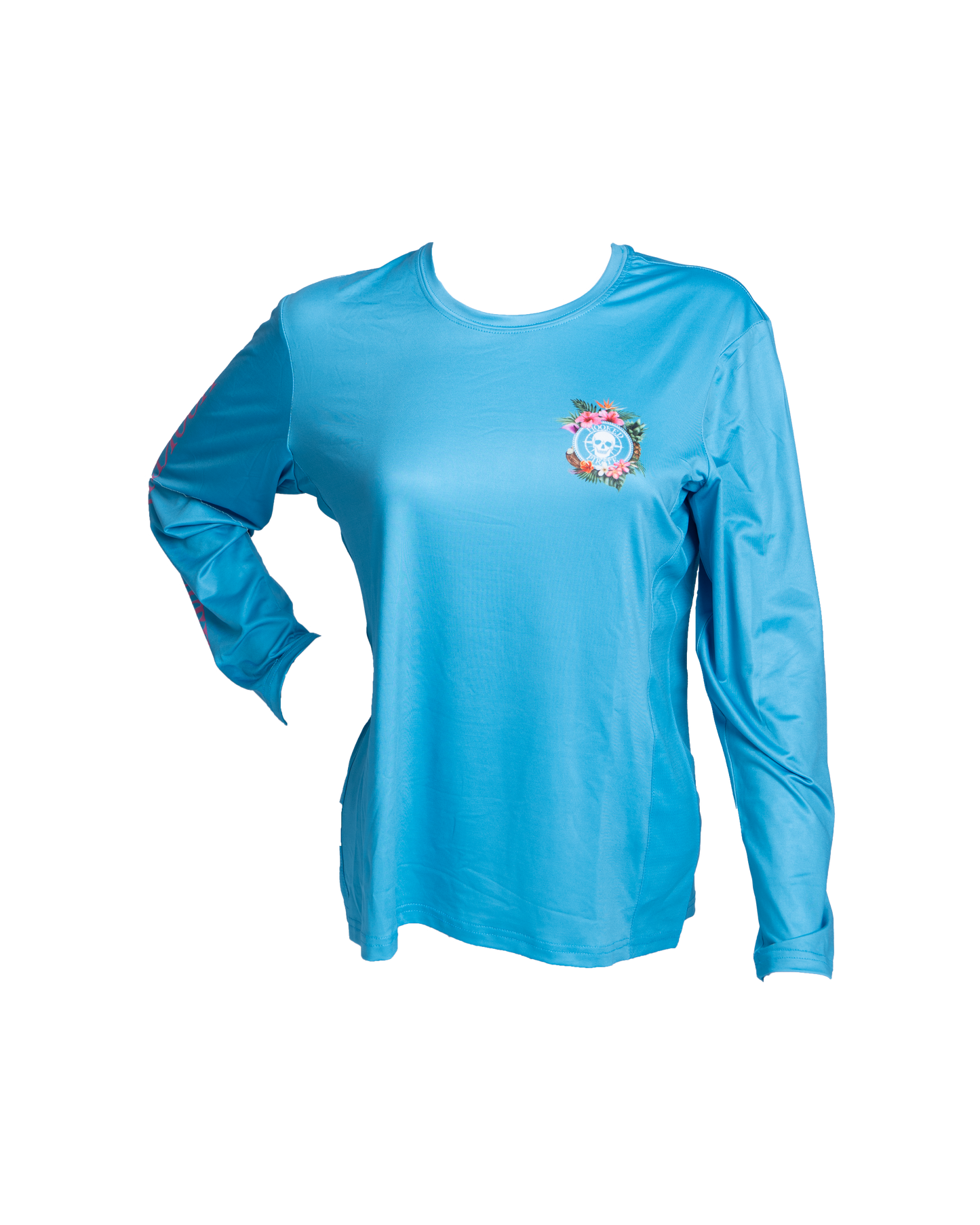 Women's Hawaiian Long Sleeve UPF Shirt - UV Protection & Comfort for Outdoor Activities